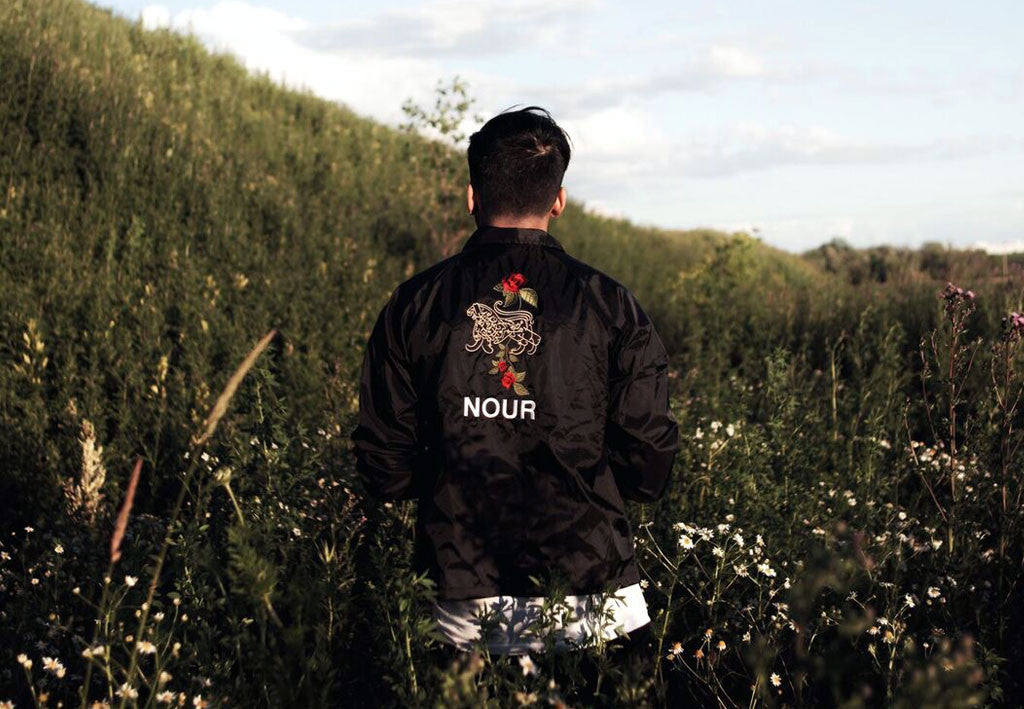 "LION OF ALLAH" COACH JACKET