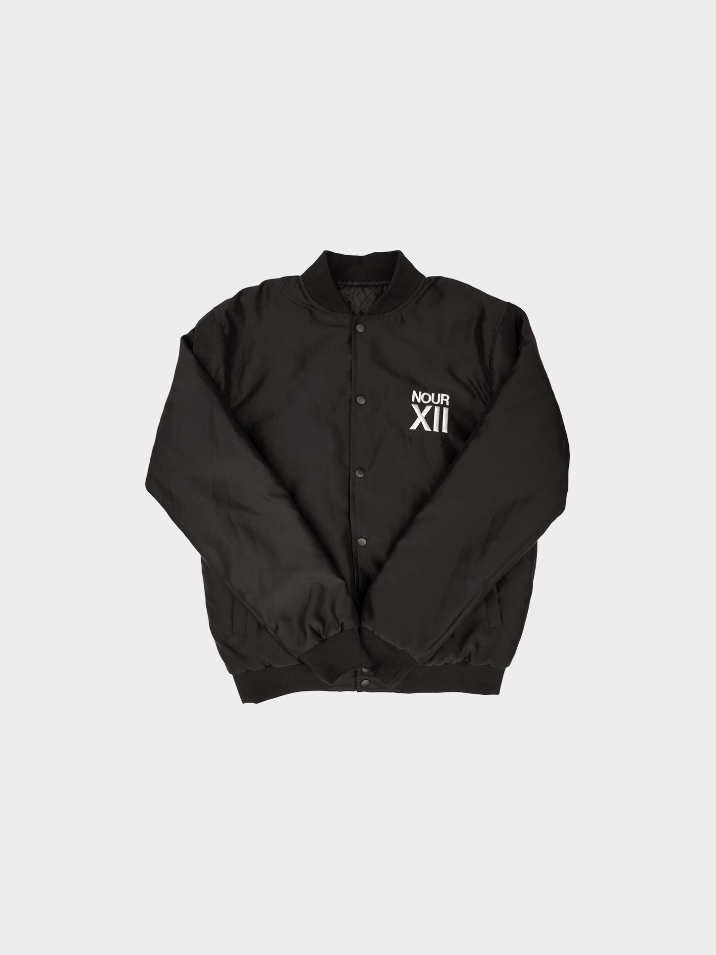 Lion of Allah Embroidery Lightweight Bomber Jacket