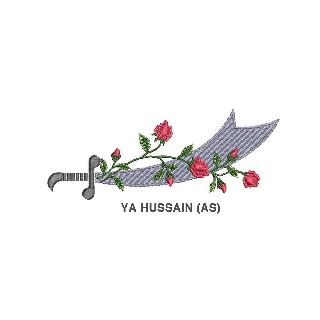 zulfiqar rose imam ali hazrat hussain sword by nour